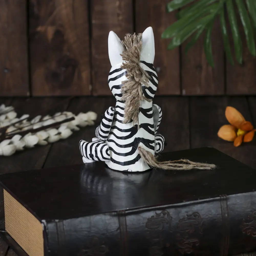 Фото 2 Фигурка сувенирная Simaland Зебра 4.5x9x25 см