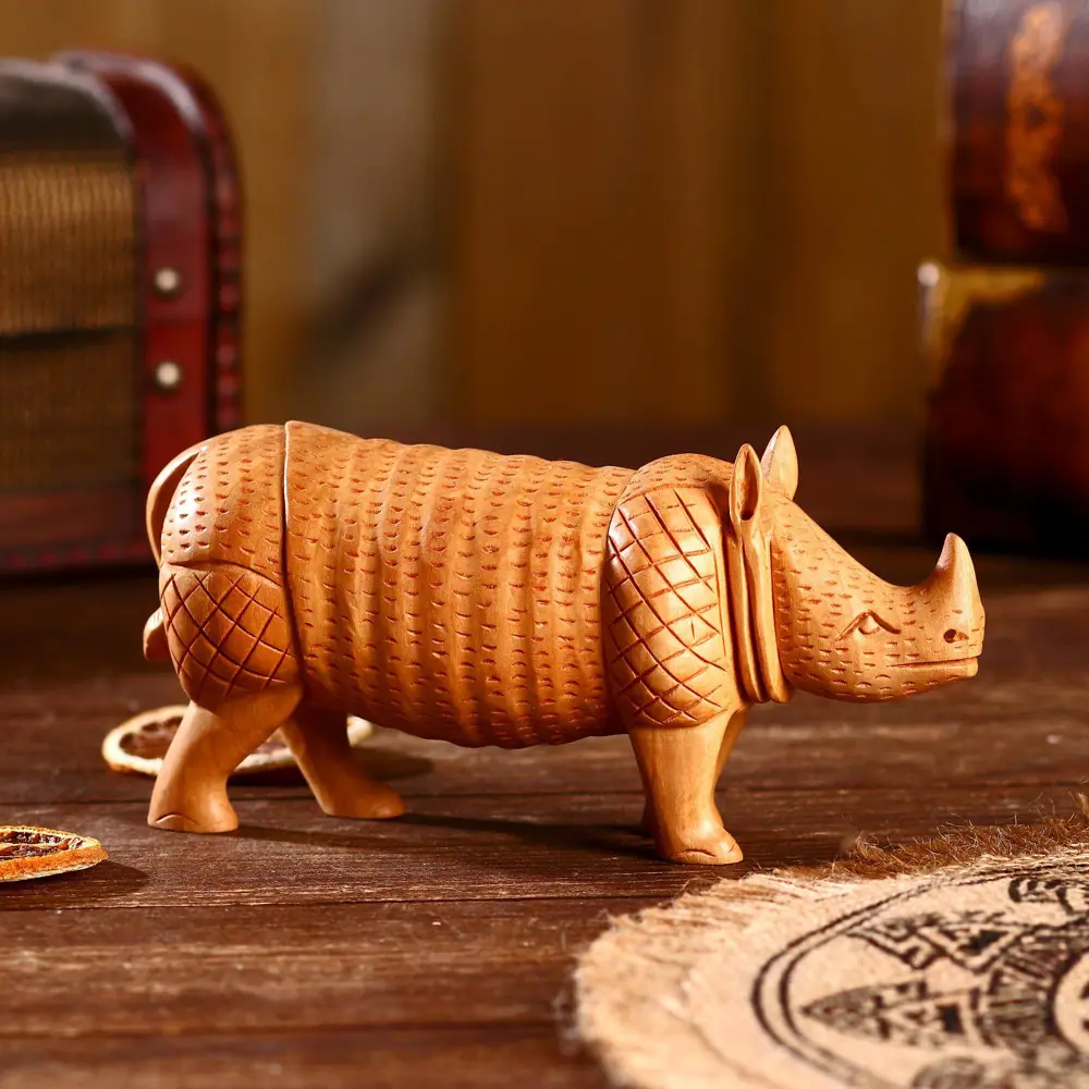 Фото 2 Фигурка сувенирная Simaland "Носорог" 17x6x8 см Фото 2 Фигурка сувенирная Simaland "Носорог" 17x6x8 см