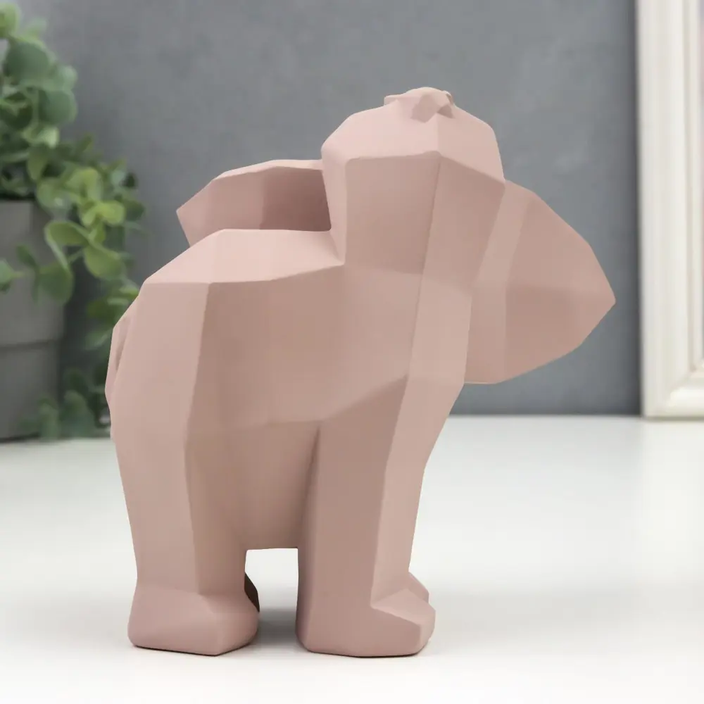 Фото 4 Фигурка сувенирная Simaland Мамонт пыльная роза 16.5x10.5x16 см Фото 4 Фигурка сувенирная Simaland Мамонт пыльная роза 16.5x10.5x16 см