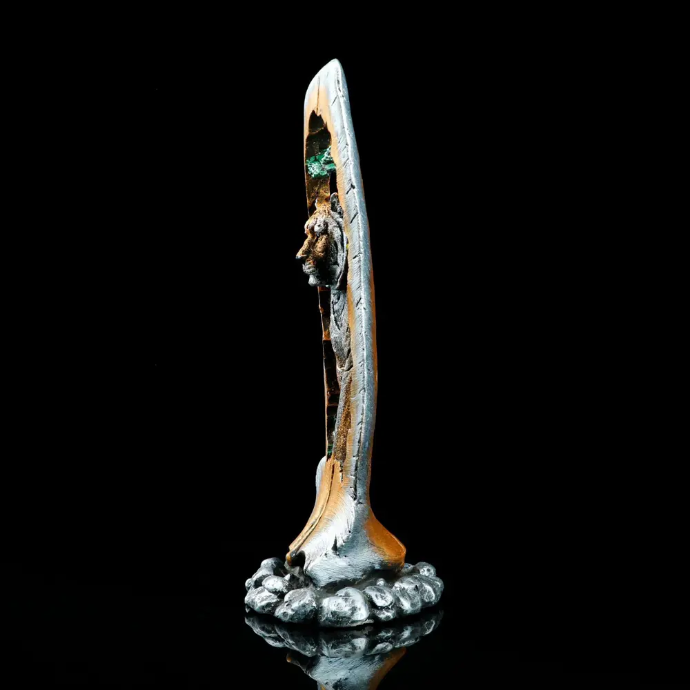 Фото 3 Статуэтка "Тигр", цветная, 32 см Фото 3 Статуэтка "Тигр", цветная, 32 см