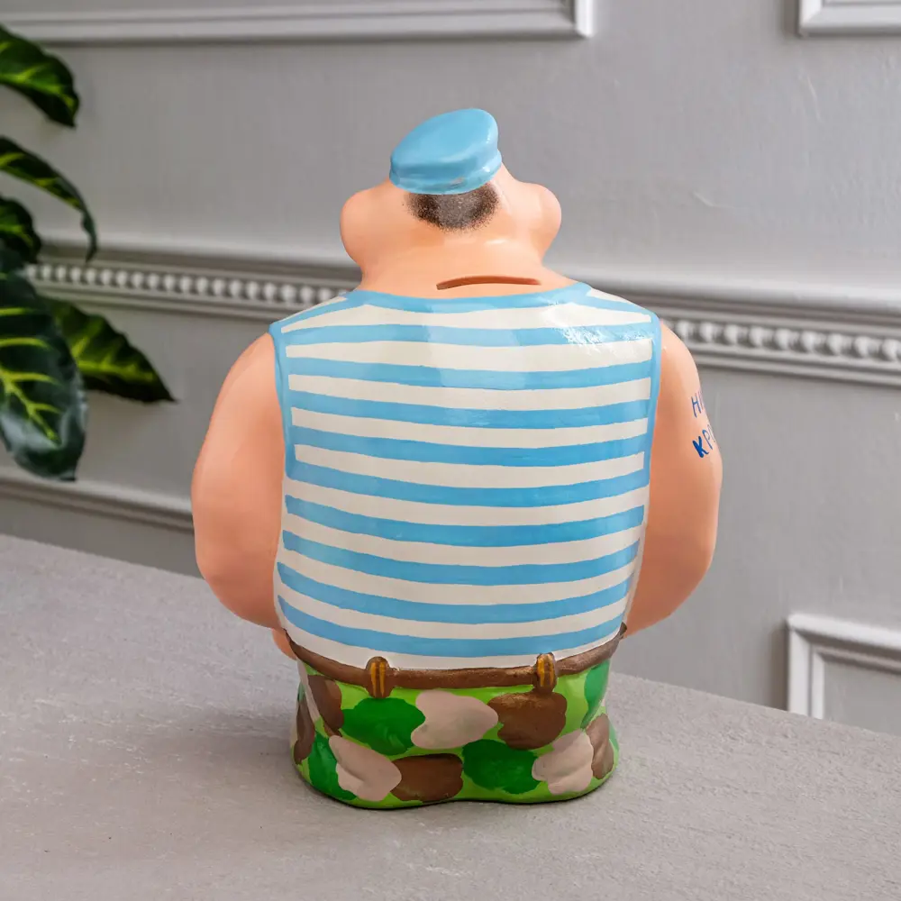 Фото 3 Копилка "ВДВ" глянец, разноцветная, 29 см Фото 3 Копилка "ВДВ" глянец, разноцветная, 29 см