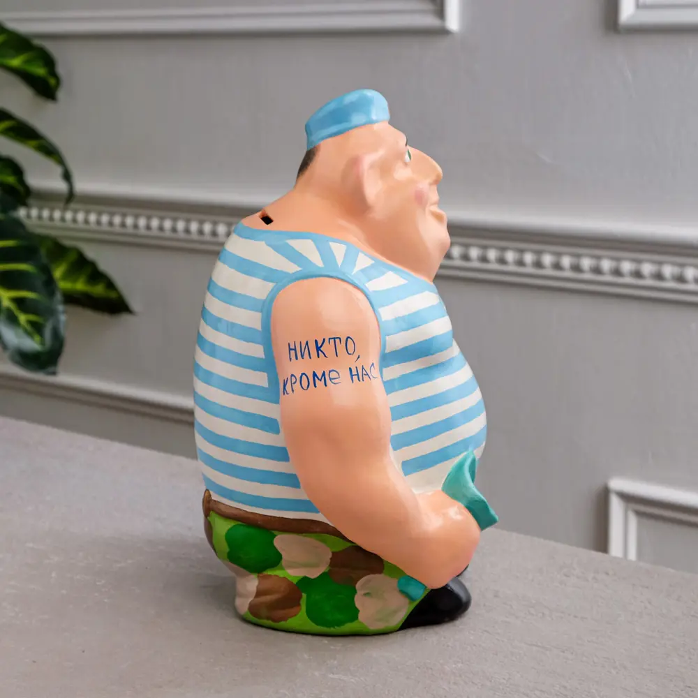 Фото 2 Копилка "ВДВ" глянец, разноцветная, 29 см Фото 2 Копилка "ВДВ" глянец, разноцветная, 29 см