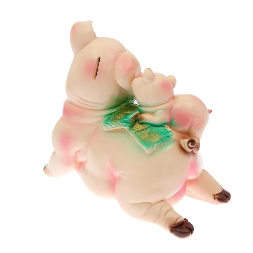 Фото 6 Копилка "Свинка мама" глянец, разноцветная, 27 см Фото 6 Копилка "Свинка мама" глянец, разноцветная, 27 см