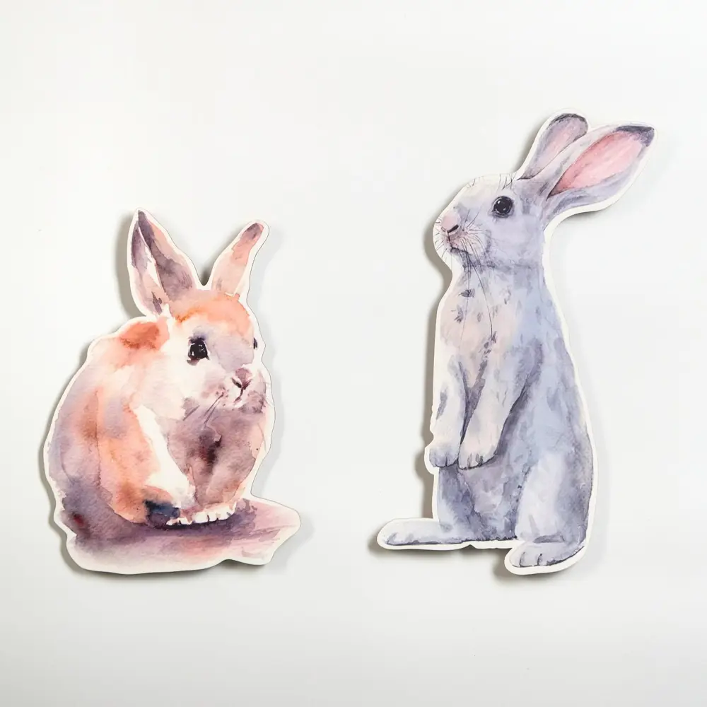 Фото 3 Декор настенный "Кролики" 20x31.5 см 17x25 см Фото 3 Декор настенный "Кролики" 20x31.5 см 17x25 см