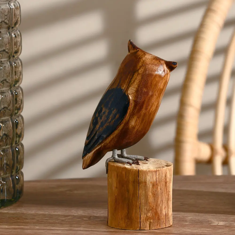 Фото 4 Сувенир интерьерный "Совунья на пеньке" высота 15 см Фото 4 Сувенир интерьерный "Совунья на пеньке" высота 15 см