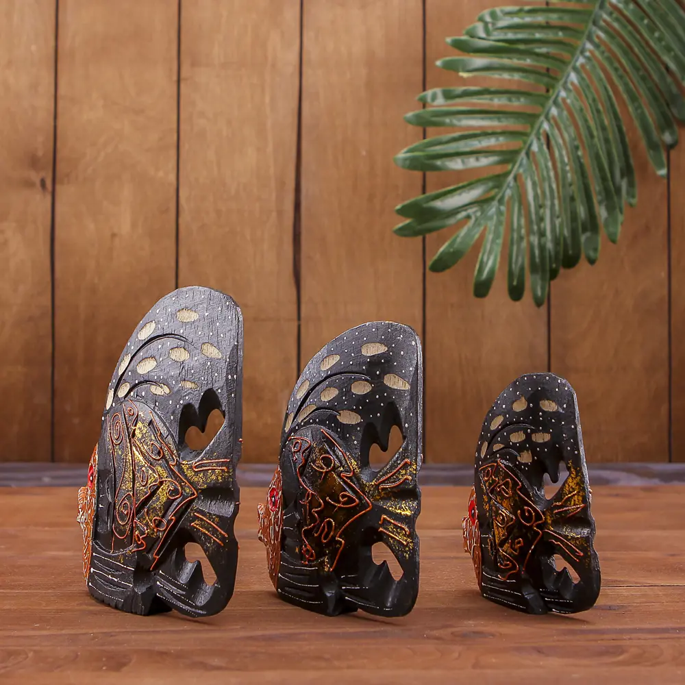 Фото 4 Набор интерьерных сувениров 3 шт "Королевские рыбки" 14x8x10 см Фото 4 Набор интерьерных сувениров 3 шт "Королевские рыбки" 14x8x10 см