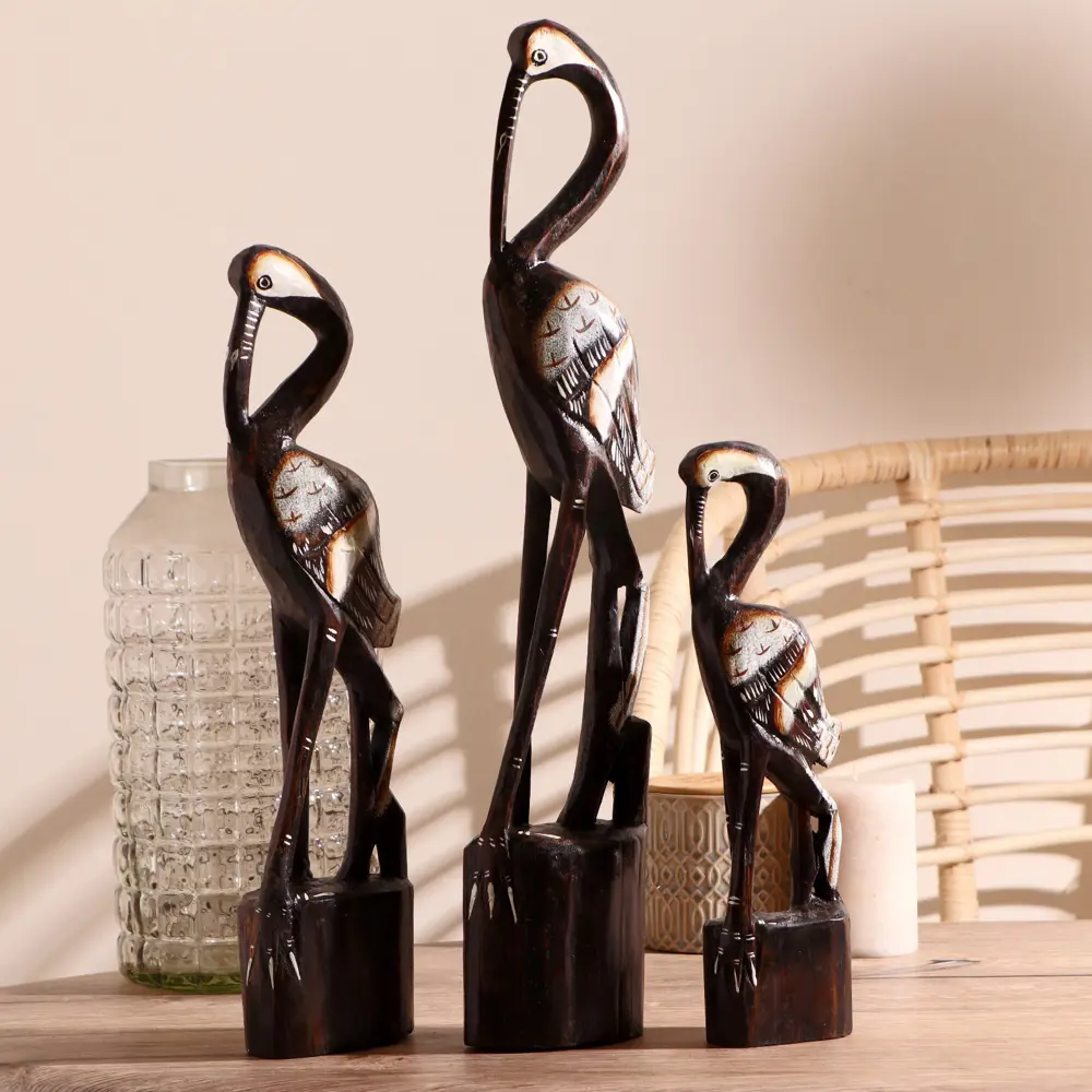 Фото Набор интерьерных сувениров 3 шт "Аисты" 15x10x50 см