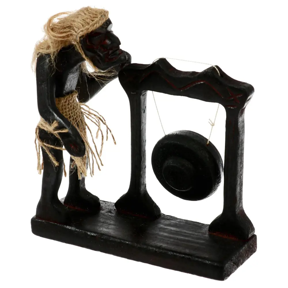 Фото 7 Сувенир интерьерный "Абориген-музыкант" высота 14 см