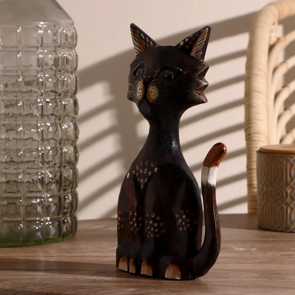 Фото 3 Сувенир интерьерный "Кот" 25x4x13 см Фото 3 Сувенир интерьерный "Кот" 25x4x13 см