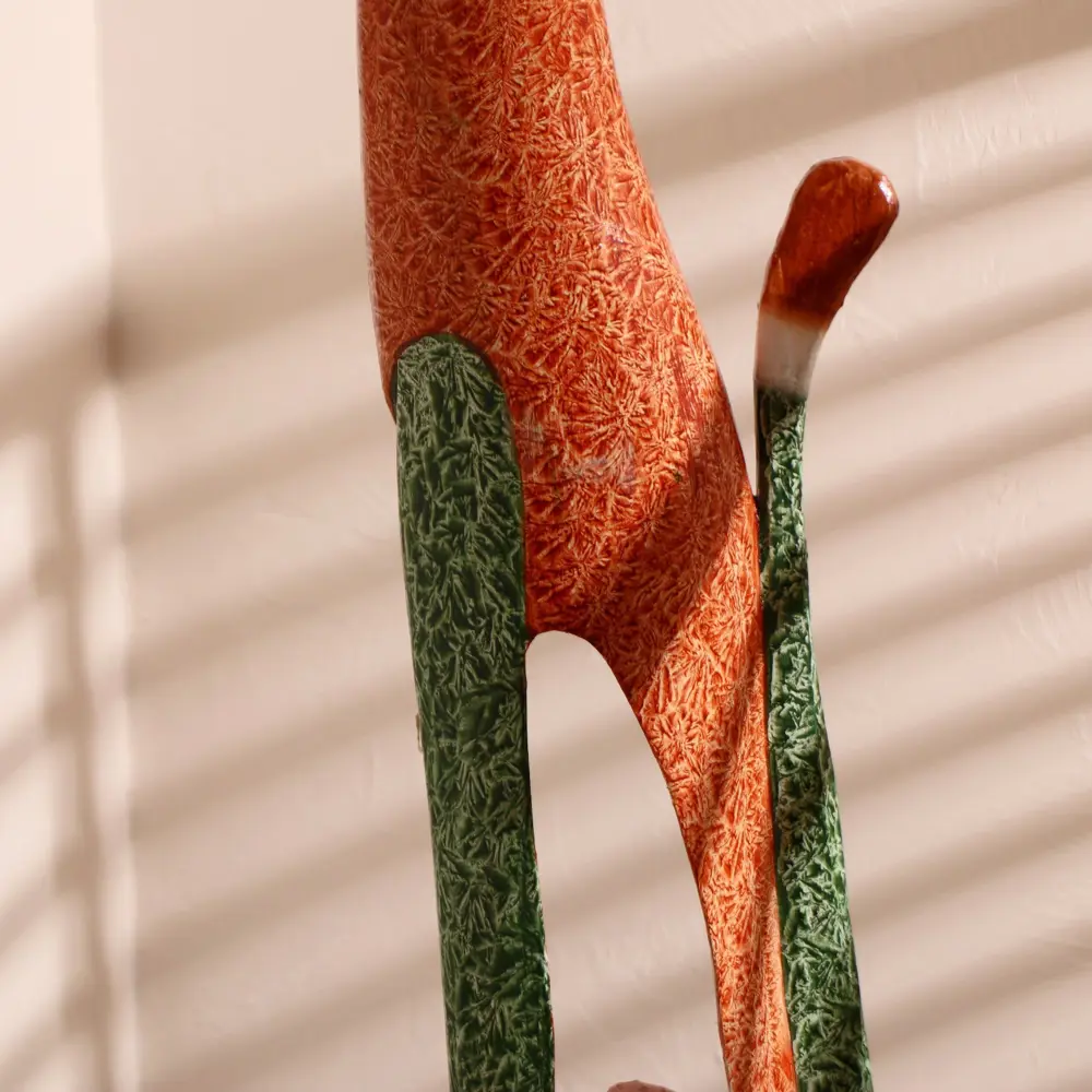 Фото 6 Сувенир интерьерный "Кошка в зеркальном ошейнике" 80x13x7 см