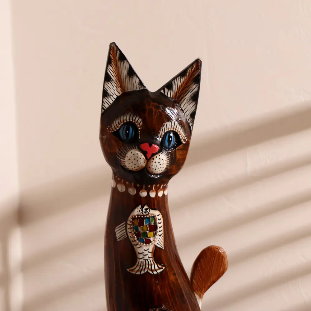 Фото 5 Сувенир интерьерный "Кошка морская с рыбкой и ящерками" 80x13x7 см Фото 5 Сувенир интерьерный "Кошка морская с рыбкой и ящерками" 80x13x7 см