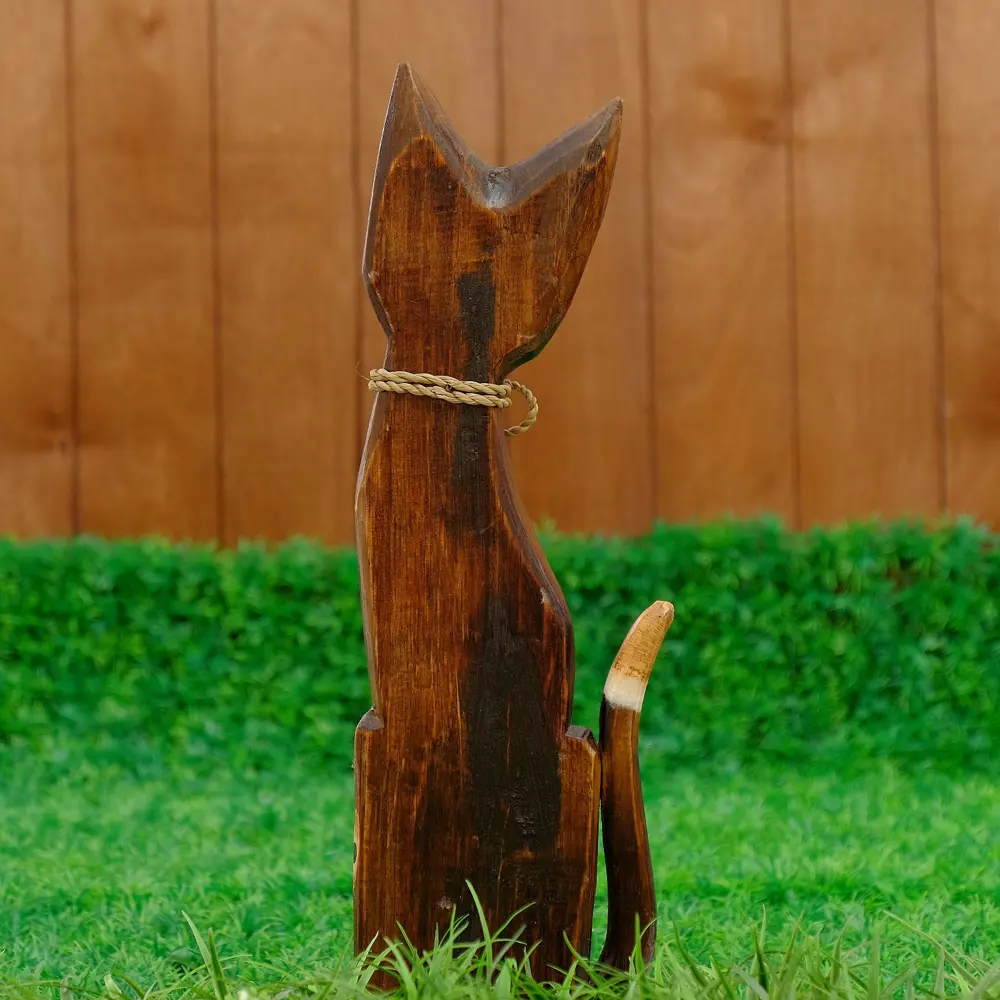 Фото 7 Сувенир интерьерный "Кошка с бантом, ушки в горошек" 40x10x4 см