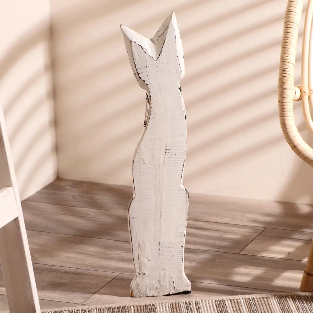 Фото 4 Сувенир интерьерный "Кошка с ошейником и ромбиком" 60x12x6 см Фото 4 Сувенир интерьерный "Кошка с ошейником и ромбиком" 60x12x6 см