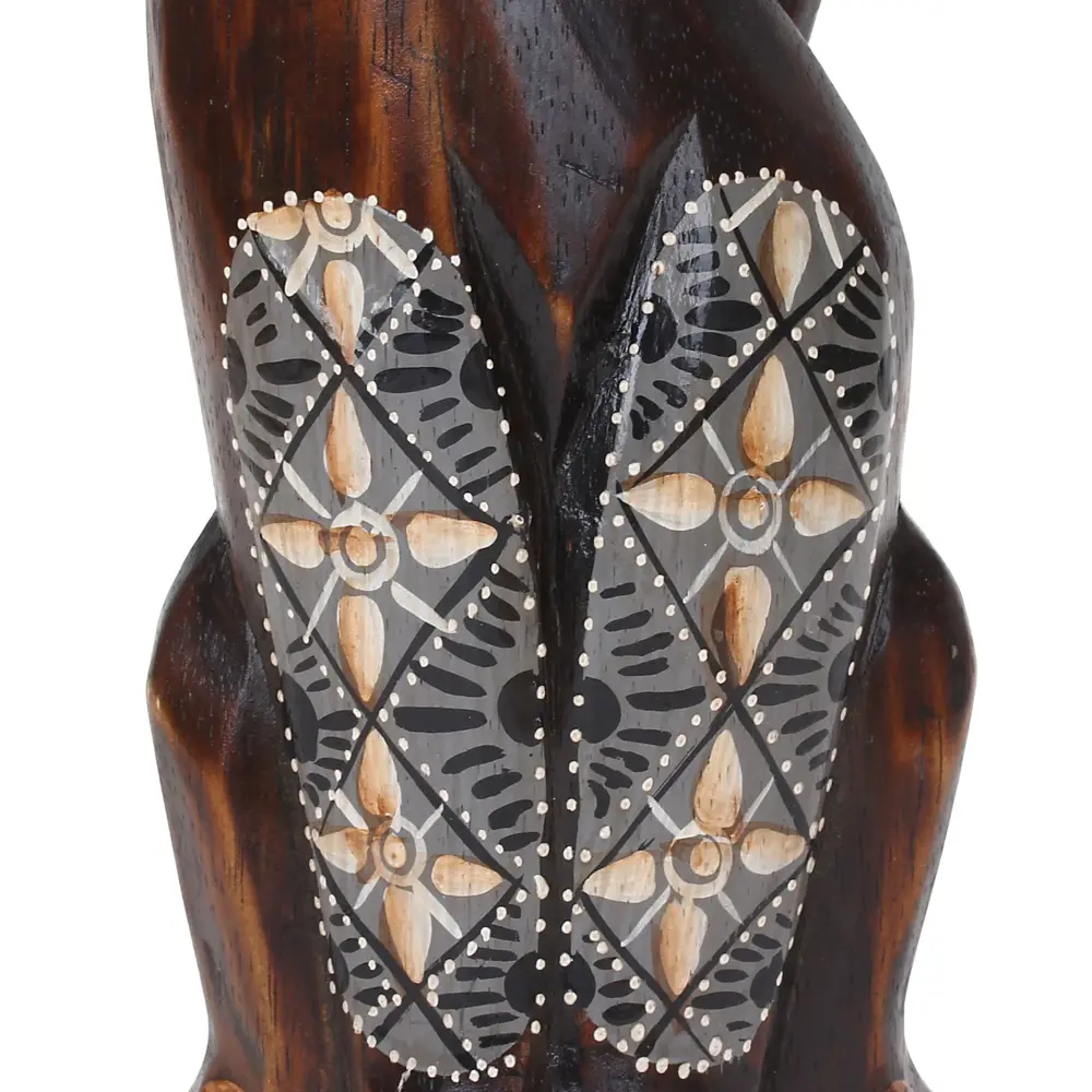 Фото 5 Сувенир интерьерный "Кошка строит глазки" высота 30 см