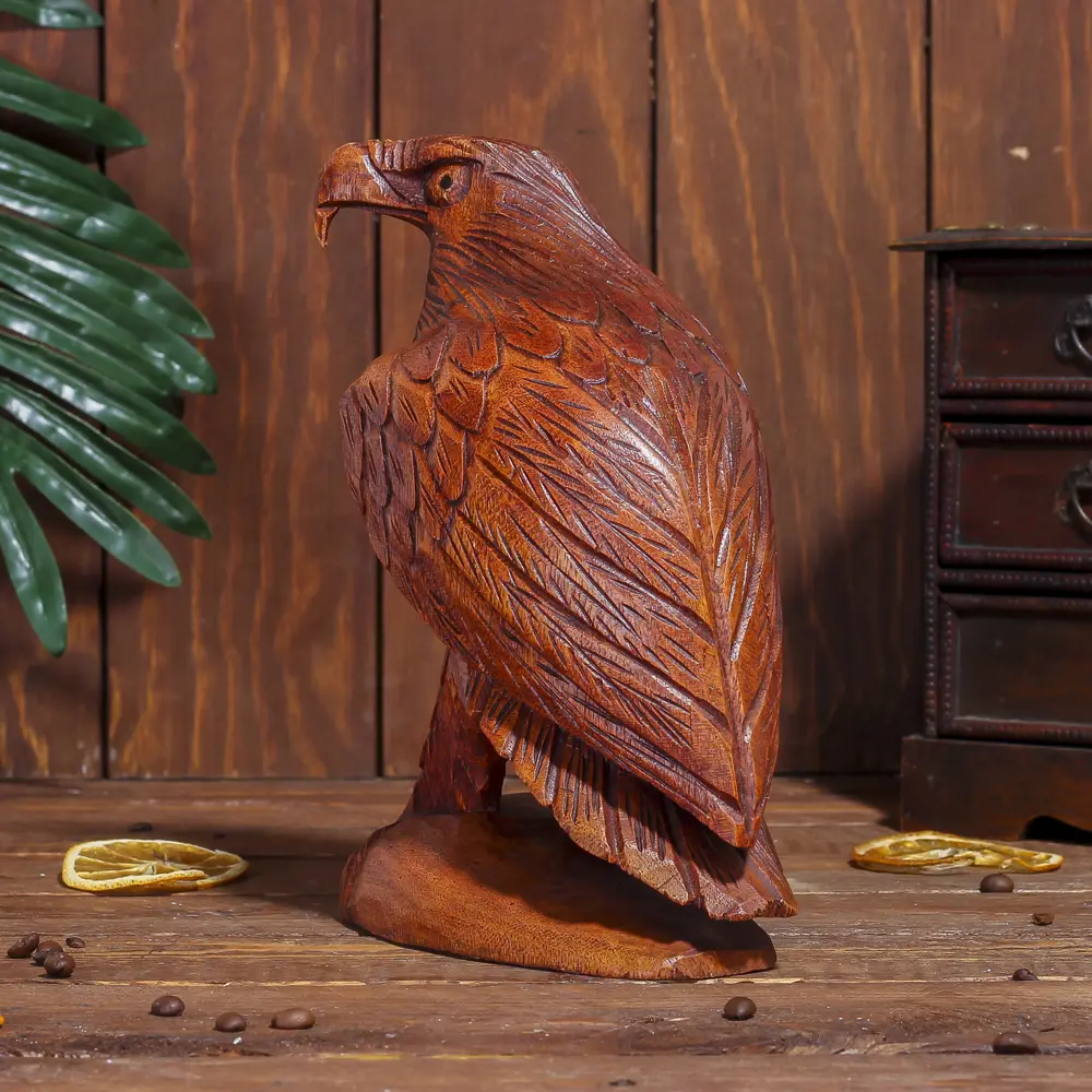 Фото 4 Сувенир интерьерный "Орёл" 20x13x12 см