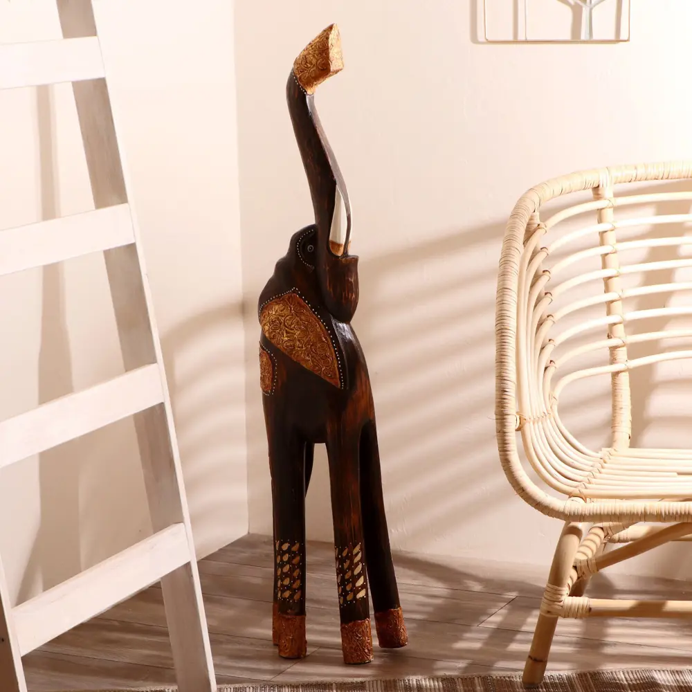 Фото 5 Сувенир интерьерный "Слон" 105x20x8 см Фото 5 Сувенир интерьерный "Слон" 105x20x8 см