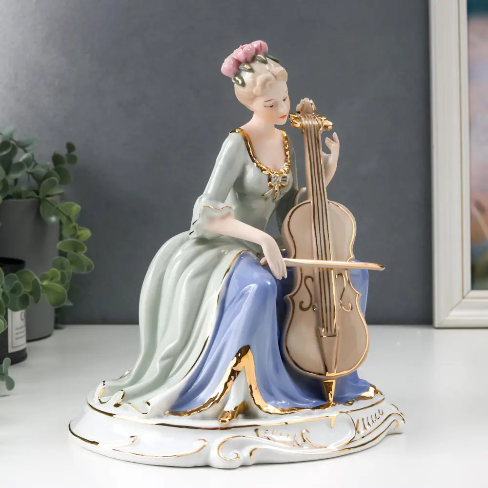 Фото 2 Сувенир интерьерный "Уроки музыки" 25x18.5x20 см