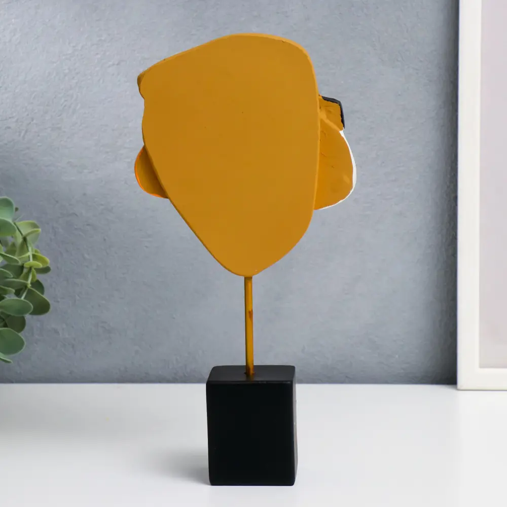 Фото 3 Сувенир интерьерный "Абстракция Портрет девушки" 25x5x12.5 см