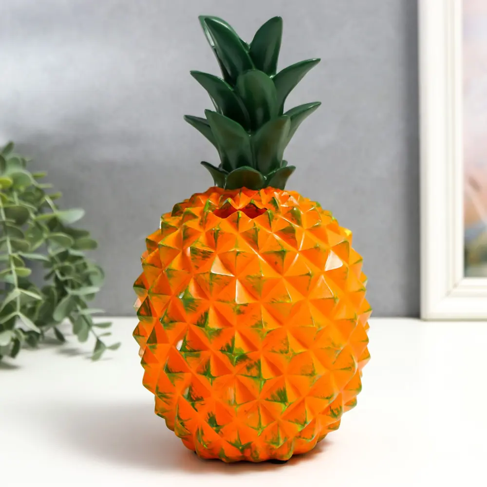 Фото 2 Сувенир интерьерный "Ананас" 24x14x14 см