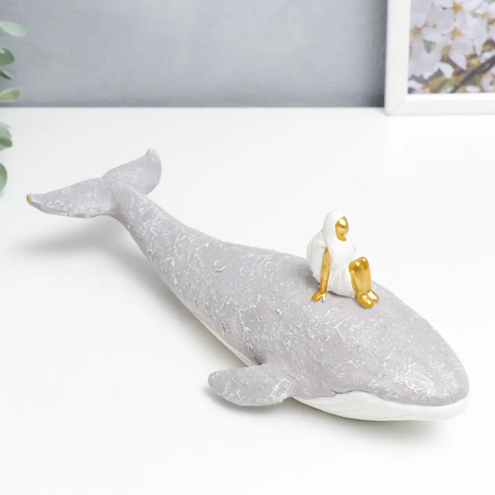 Фото Сувенир интерьерный "Девушка с парашютом на ките" 9.5x10.5x27 см