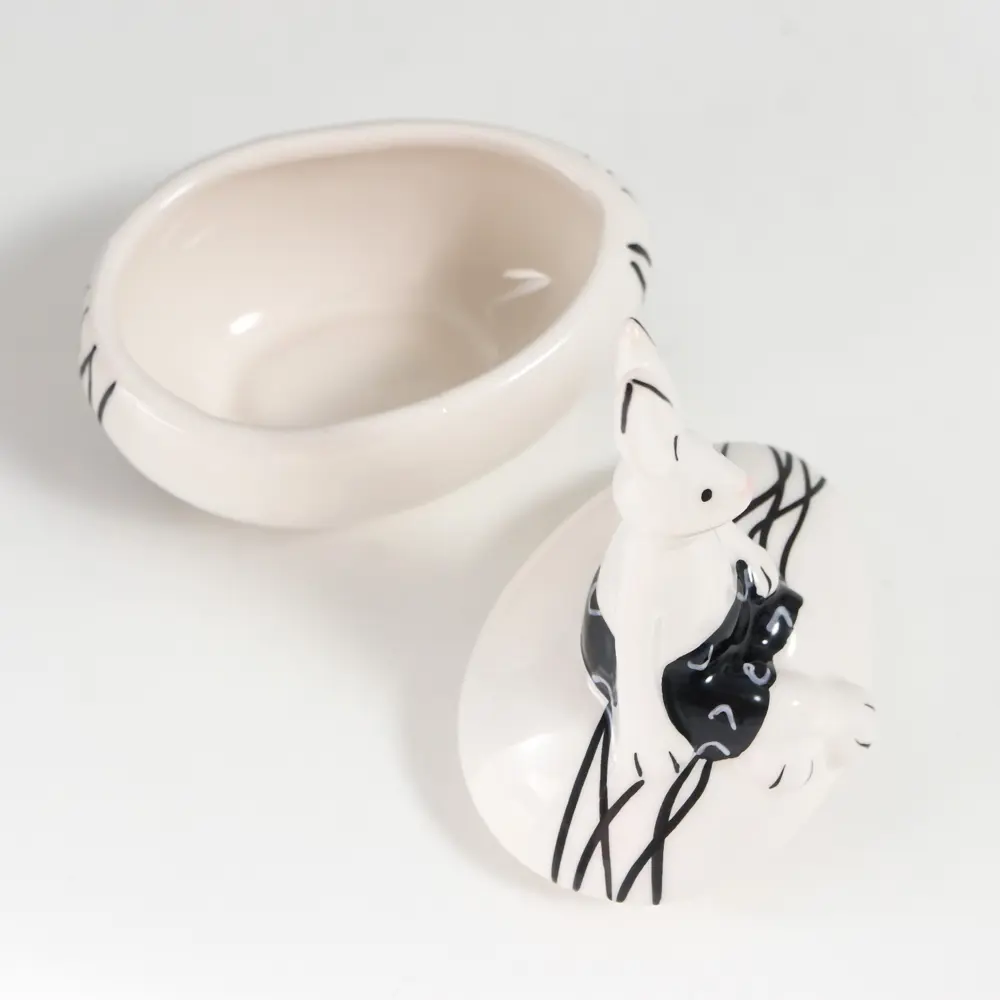 Фото 7 Шкатулка универсальная Зайчик в шортиках 9x6.4x13.5 см