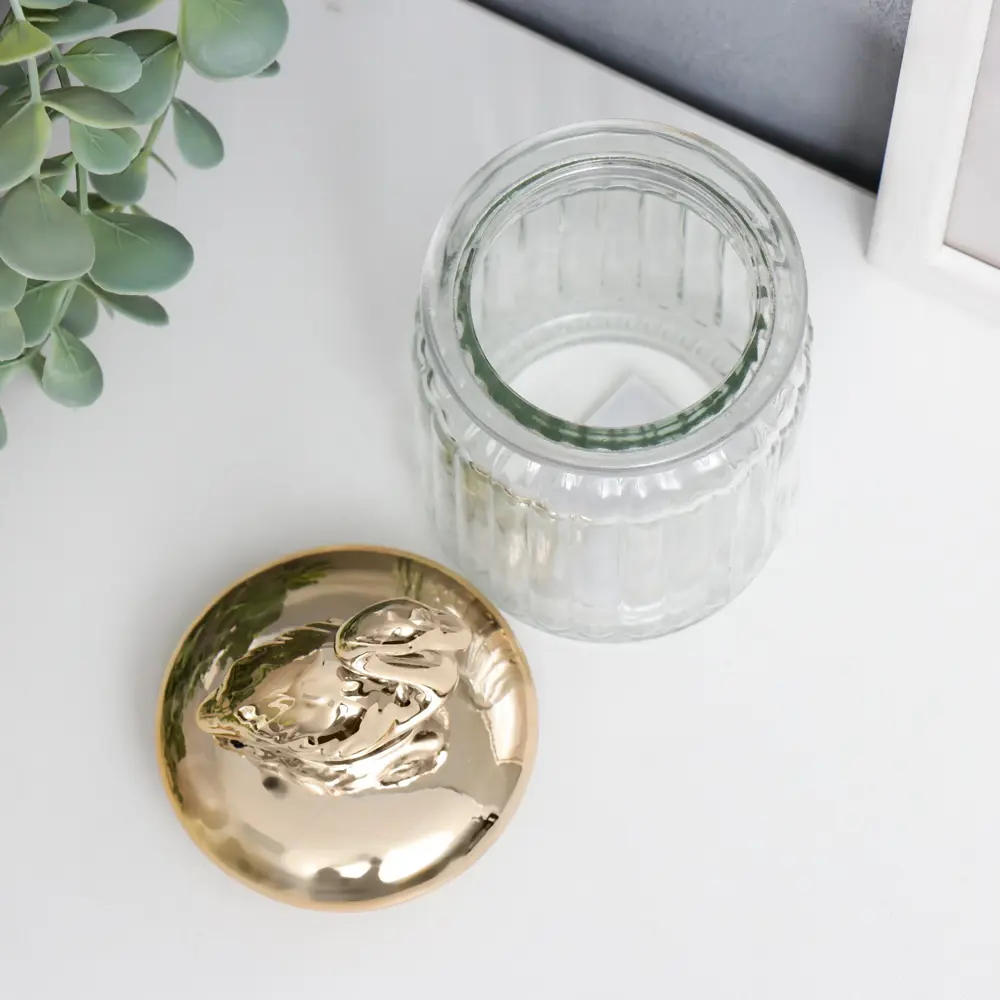 Фото 3 Шкатулка универсальная "Золотой фламинго" 14.5x8x8 см