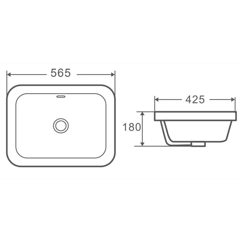 Фото 2 Раковина мебельная Royal art раковина 57см Фото 2 Раковина мебельная Royal art раковина 57см