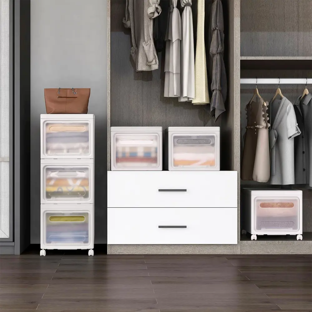 Фото 8 Ящик для хранения HOMSU вещей с крышкой Premium, 40x30x25 см Фото 8 Ящик для хранения HOMSU вещей с крышкой Premium, 40x30x25 см