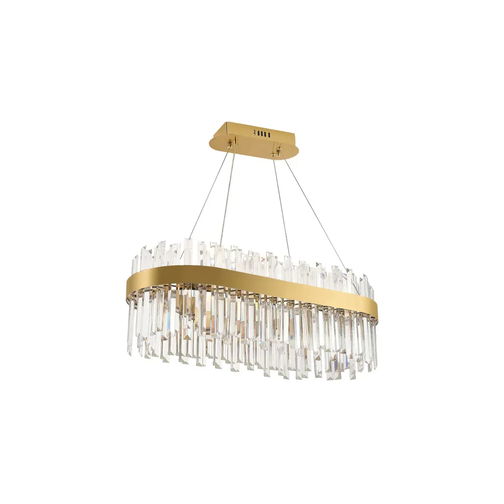 Фото 4 Люстра потолочная светодиодная Natali Kovaltseva Lamps 81274 с пультом управления 20 м² регулируемый белый свет цвет золотой Фото 4 Люстра потолочная светодиодная Natali Kovaltseva Lamps 81274 с пультом управления 20 м² регулируемый белый свет цвет золотой