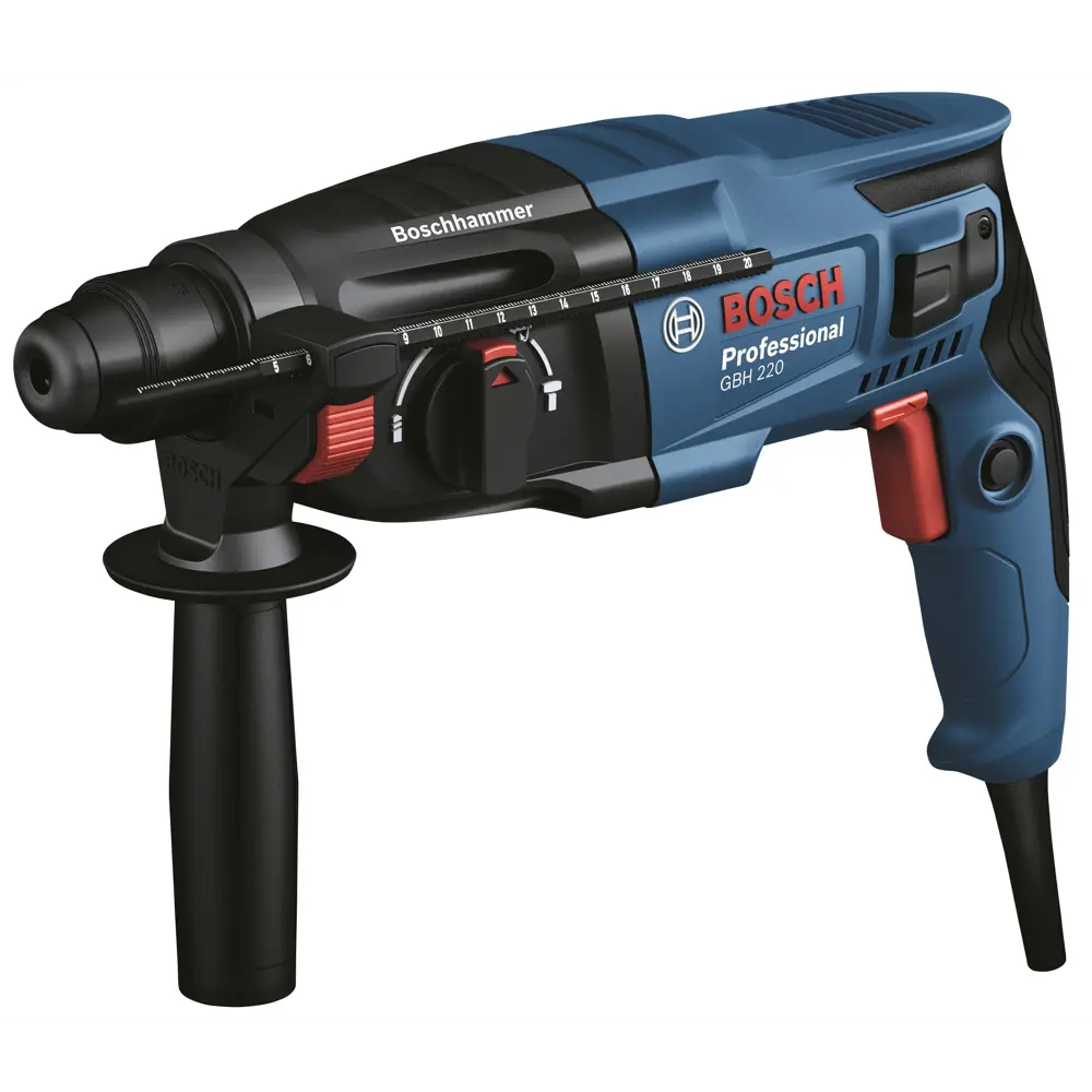 Фото Перфоратор SDS-plus Bosch GBH 220 Professional 720 Вт, 06112A6020, 2 Дж Фото Перфоратор SDS-plus Bosch GBH 220 Professional 720 Вт, 06112A6020, 2 Дж