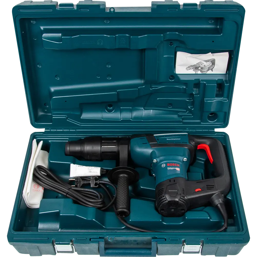 Фото 7 Перфоратор сетевой SDS-max Bosch GBH 5-40 D 611269020, 1100 Вт, 8.5 Дж Фото 7 Перфоратор сетевой SDS-max Bosch GBH 5-40 D 611269020, 1100 Вт, 8.5 Дж