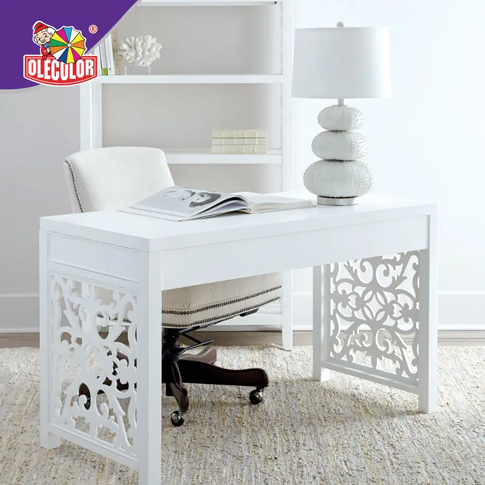 Фото 4 Эмаль OLECOLOR 4300005920 цвет белый 0.8 кг Фото 4 Эмаль OLECOLOR 4300005920 цвет белый 0.8 кг