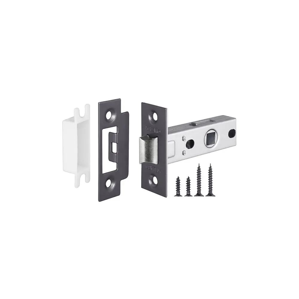 Фото Защелка врезная METF12-45-25 (F12-45-25) GR графит Фото Защелка врезная METF12-45-25 (F12-45-25) GR графит