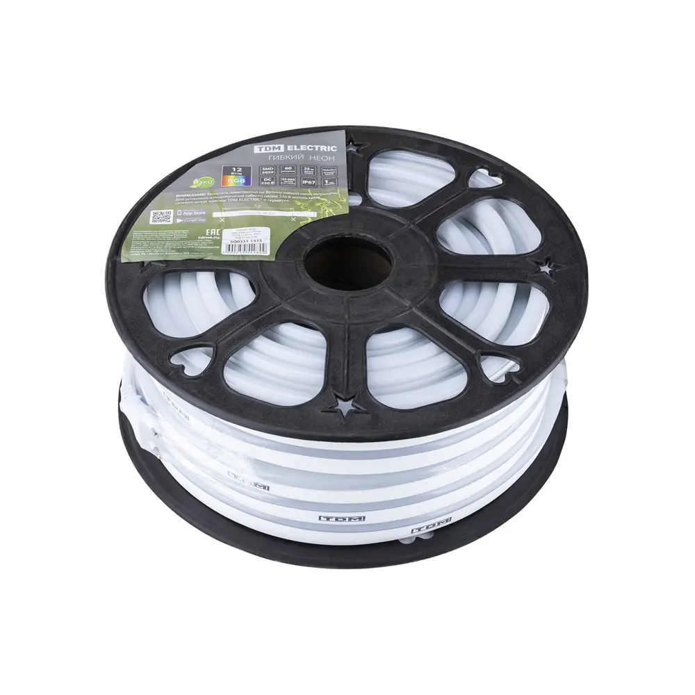 Фото Светодиодная лента TDM ELECTRIC SQ0331-1515 SMD 5050 60 диод/12 Вт/м 220 В IP67 25 м изменение цвета RGB Фото Светодиодная лента TDM ELECTRIC SQ0331-1515 SMD 5050 60 диод/12 Вт/м 220 В IP67 25 м изменение цвета RGB