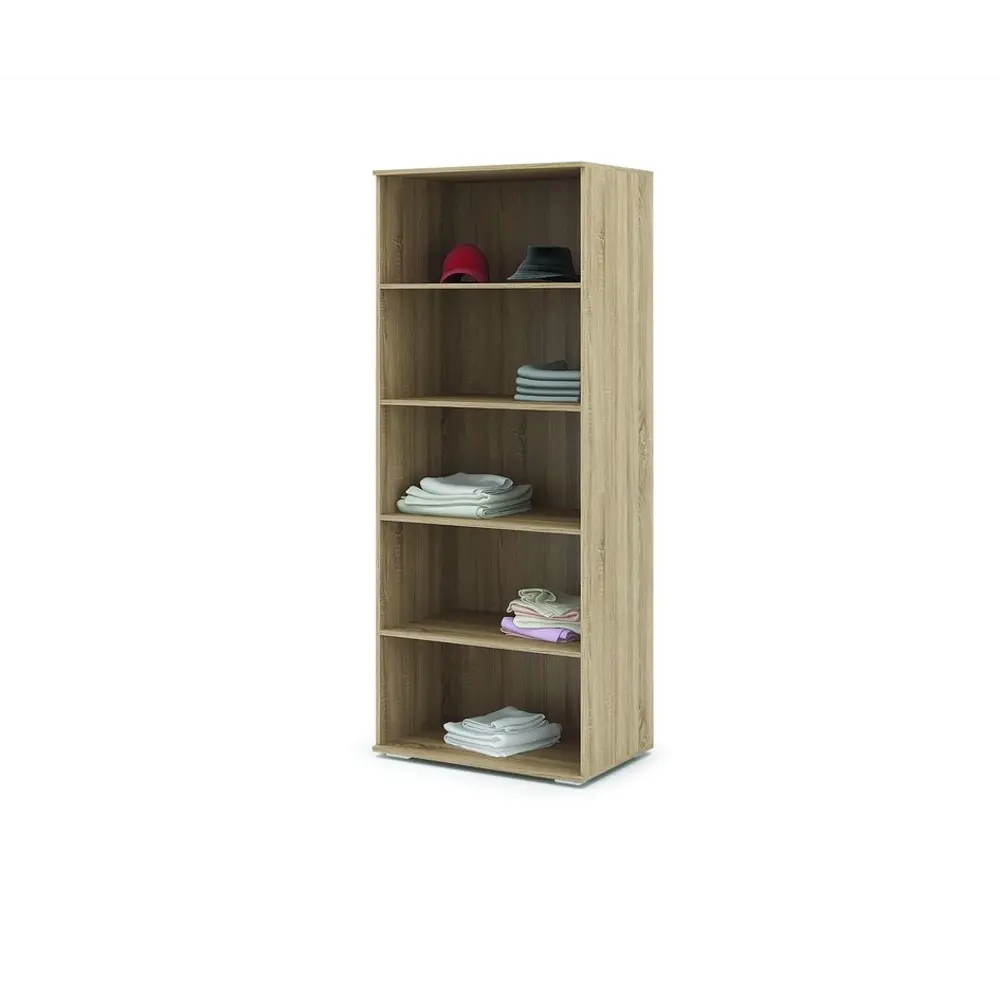 Фото 2 Шкаф распашной Стендмебель 80x197.6x53 см МДФ цвет дуб сонома Фото 2 Шкаф распашной Стендмебель 80x197.6x53 см МДФ цвет дуб сонома