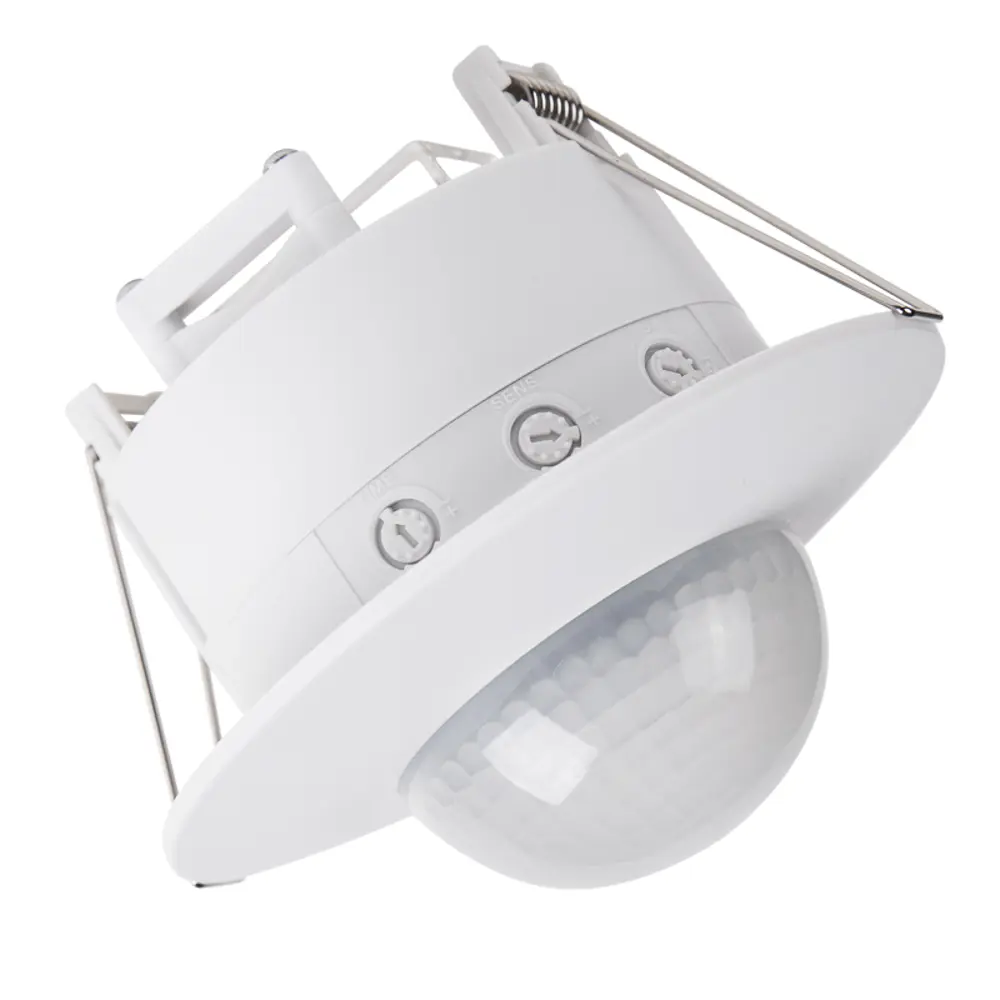 Фото Датчик движения Rexant IP20 точечный 360° 2-20 м Фото Датчик движения Rexant IP20 точечный 360° 2-20 м