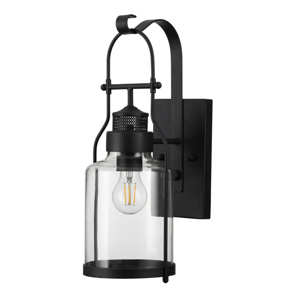 Фото Светильник уличный настенный ODEON LIGHT 4835_1W NATURE 60 Вт IP44 цвет черный Фото Светильник уличный настенный ODEON LIGHT 4835_1W NATURE 60 Вт IP44 цвет черный