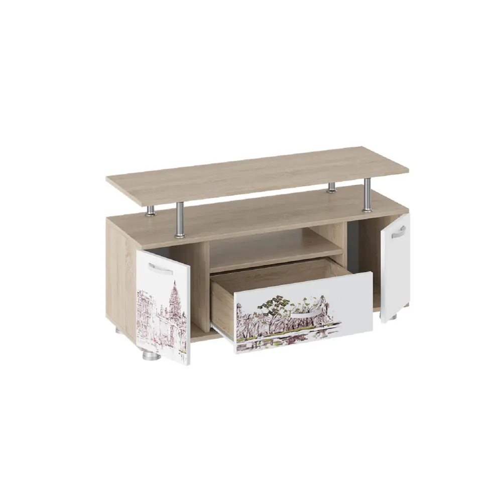 Фото 2 Тумба под телевизор ТриЯ 178976 53x100x35 см Фото 2 Тумба под телевизор ТриЯ 178976 53x100x35 см