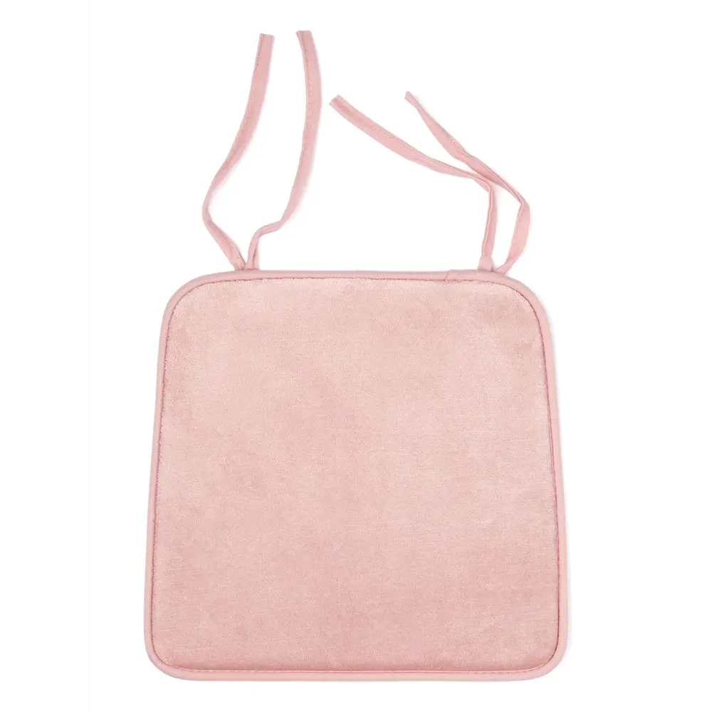 Фото Подушка для стула Deнастия P111125, 40x38 см, цвет розовый Фото Подушка для стула Deнастия P111125, 40x38 см, цвет розовый