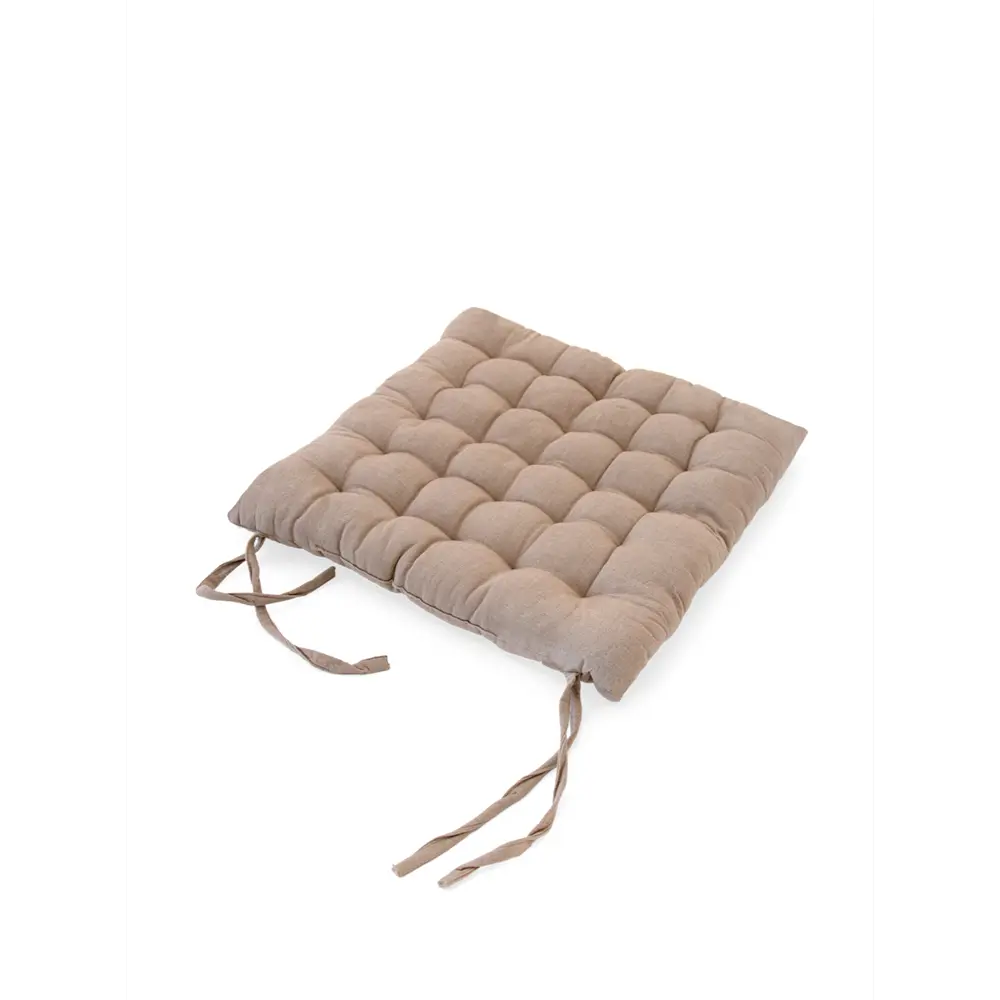 Фото 3 Подушка для стула Deнастия P111153, 40x40 см, цвет светло-коричневый