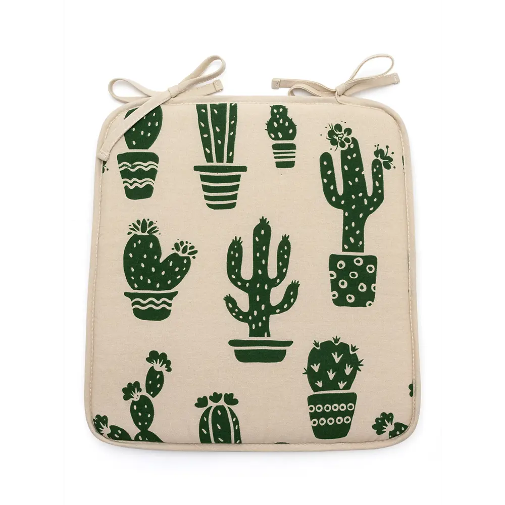 Фото 2 Подушка для стула Deнастия P111181, 38x38 см, цвет молочно-белый