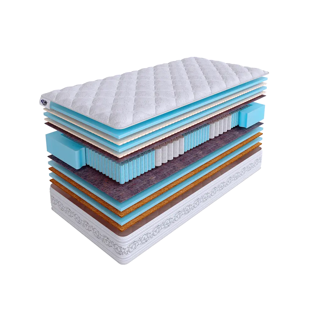 Фото Матрас SkySleep Smart Zone Sleep Style 200x220 см независимый пружинный блок, двуспальный, ортопедический, кокосовый Фото Матрас SkySleep Smart Zone Sleep Style 200x220 см независимый пружинный блок, двуспальный, ортопедический, кокосовый