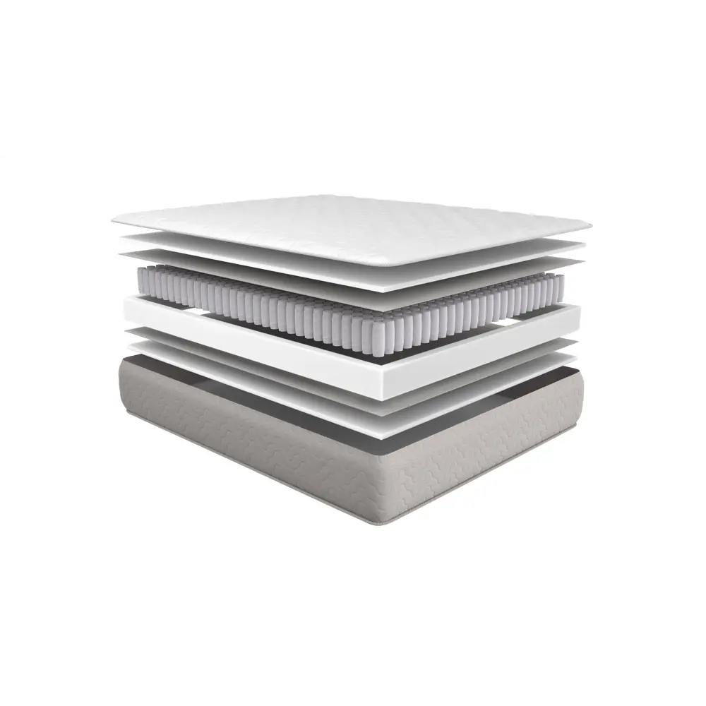 Фото Матрас Leggero Feel 180x200 см независимый пружинный блок, евро, ортопедический Фото Матрас Leggero Feel 180x200 см независимый пружинный блок, евро, ортопедический