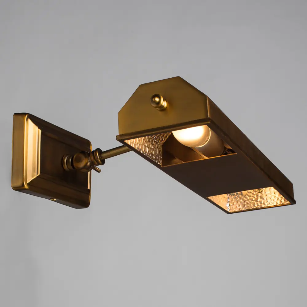 Фото 2 Настенный светильник AMBIENTE A9126AP-2SR PICTURE LIGHTS VINTAGE цвет жёлтый золотой Фото 2 Настенный светильник AMBIENTE A9126AP-2SR PICTURE LIGHTS VINTAGE цвет жёлтый золотой