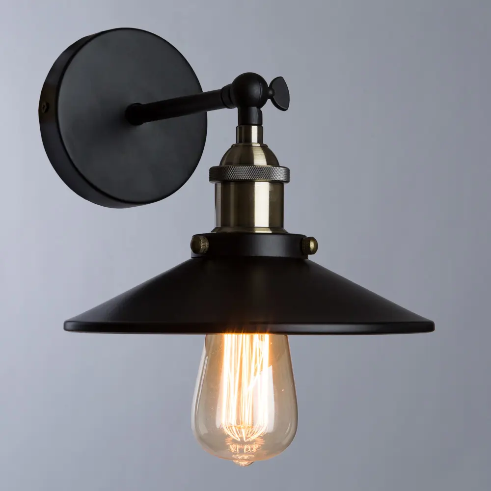 Фото 2 Настенный светильник DIVINARE 2000-04-AP-1 DELTA цвет черный