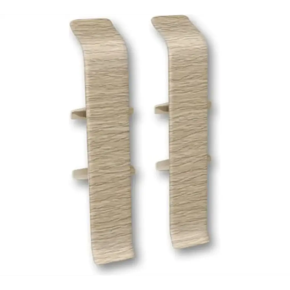 Фото Соединитель для плинтуса Deconika Дуб северный 70 мм 10 шт