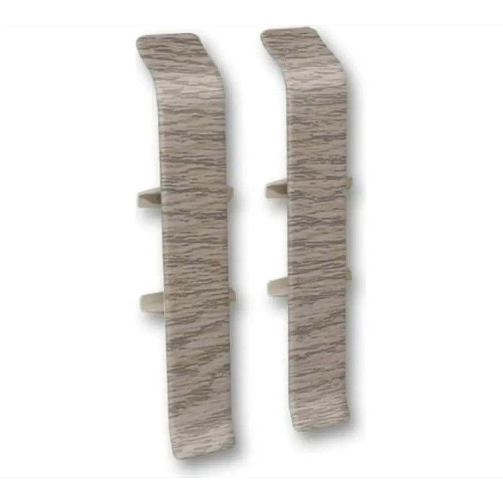 Фото Соединитель для плинтуса Deconika Дуб снежный 55 мм 10 шт Фото Соединитель для плинтуса Deconika Дуб снежный 55 мм 10 шт