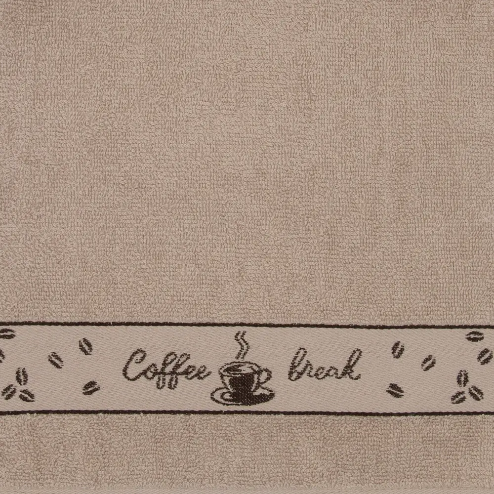 Фото 4 Набор махровых кухонных полотенец Coffee бежевый 30x60 см 5 шт Фото 4 Набор махровых кухонных полотенец Coffee бежевый 30x60 см 5 шт