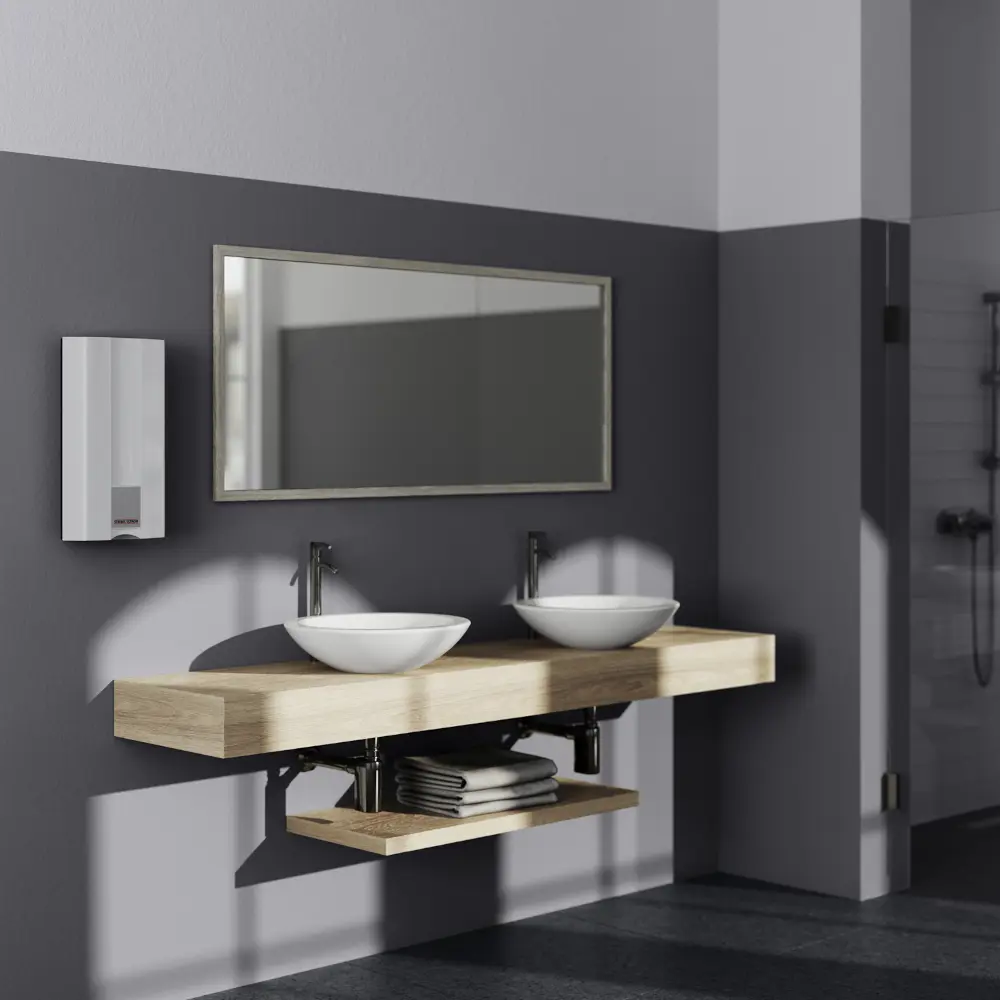 Фото 3 Проточный водонагреватель электрический Stiebel Eltron HDB-E 24 Si 002738 24 кВт белый Фото 3 Проточный водонагреватель электрический Stiebel Eltron HDB-E 24 Si 002738 24 кВт белый