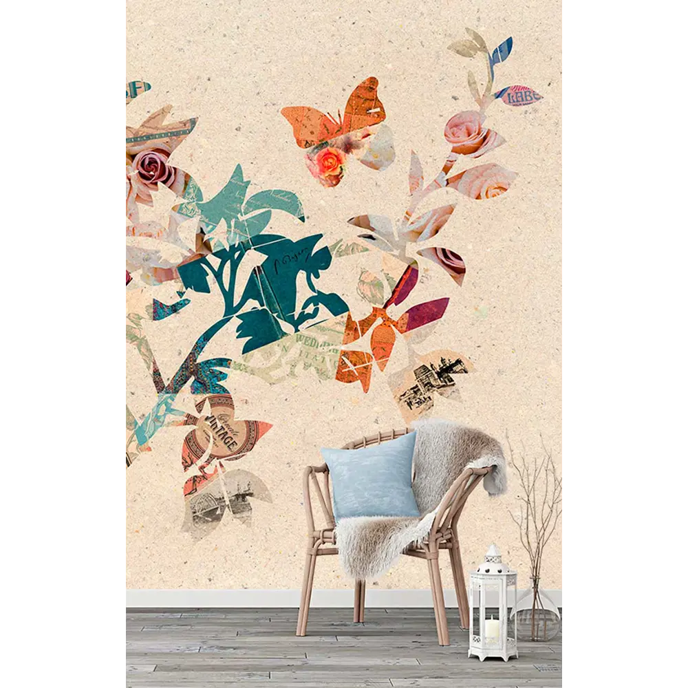 Фото Фотообои флизелиновые Bartonwall 200x270 см Цветы CHF09402 Фото Фотообои флизелиновые Bartonwall 200x270 см Цветы CHF09402